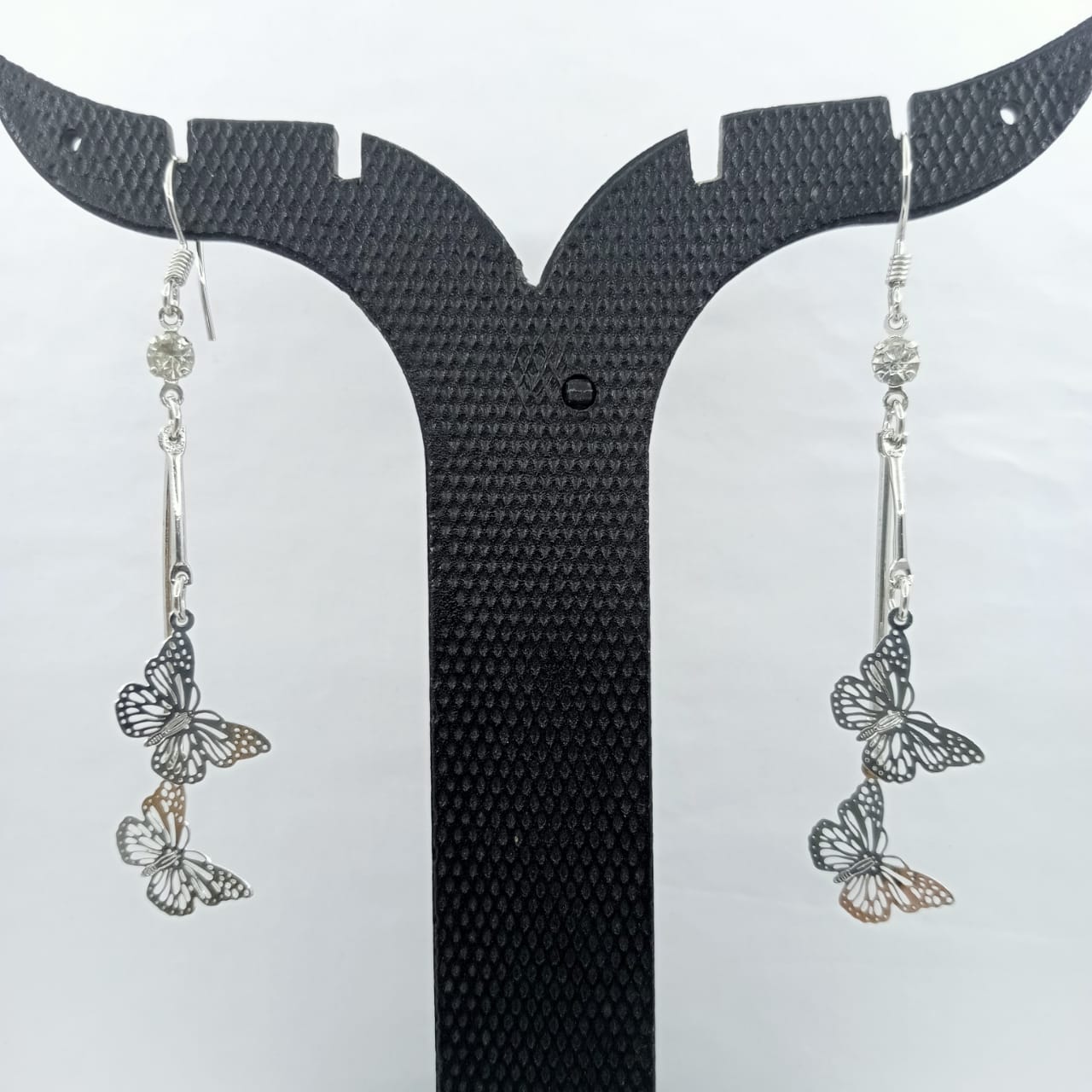 Women's Butterflies Earrings (Silver)